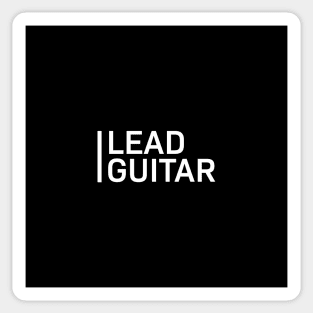 Lead Guitar Dark Theme Sticker